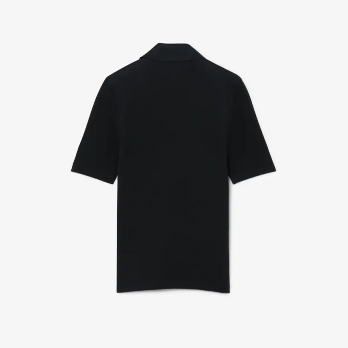 Runway Slim Fit Seiden-Mini-Piqua-Poloshirt