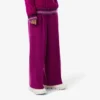 Runway Slub-Wolle-Hose mit weitem Schnitt