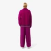 Runway Slub-Wolle-Hose mit weitem Schnitt