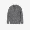 Runway-Strickjacke aus Lurex