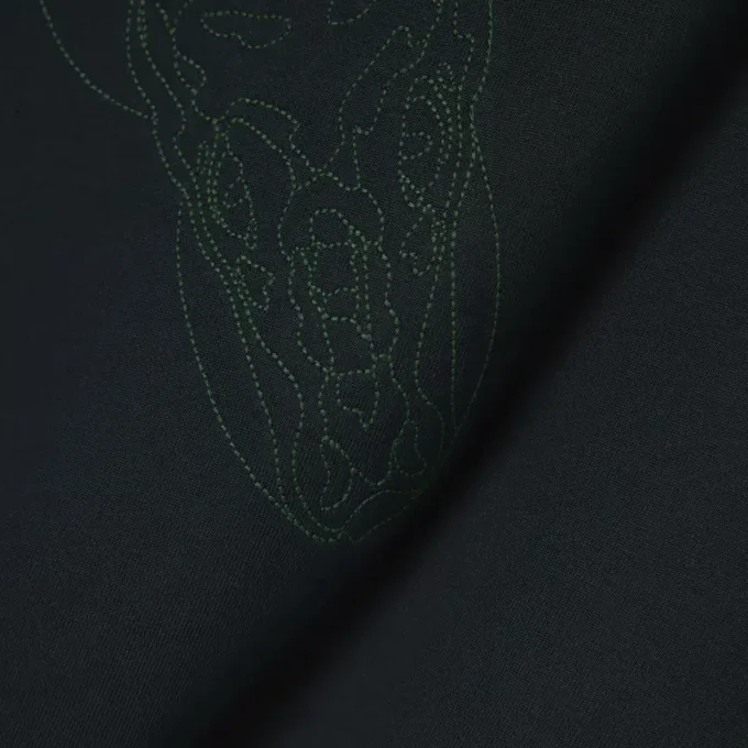 Runway T-Shirt mit gesticktem Krokodil