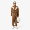 Runway-Trenchcoat aus Woll-Blend