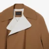 Runway-Trenchcoat aus Woll-Blend