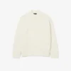 Runway-Wollpullover mit gesticktem Emblem
