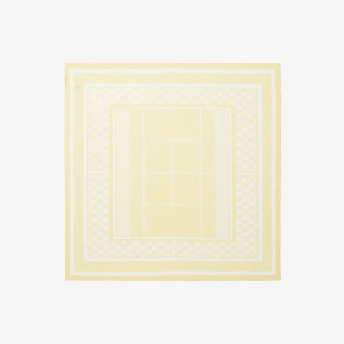 Schal mit Tennis-Print