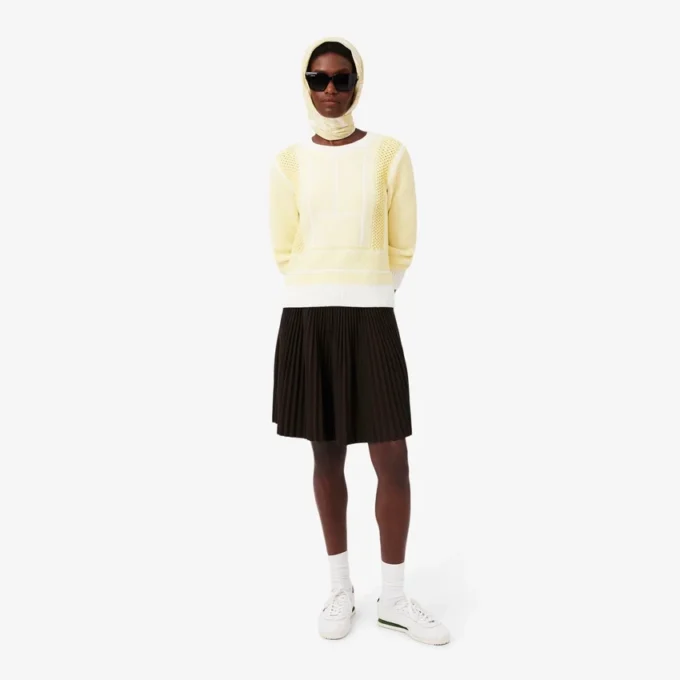 Schal mit Tennis-Print