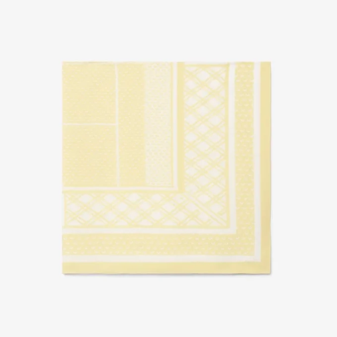Schal mit Tennis-Print