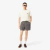 Shorts aus bedruckter Baumwoll-Blend-Mischung in lockerer Passform