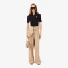 Slim Fit besticktes Poloshirt
