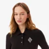Slim Fit besticktes Poloshirt