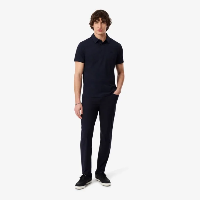 Slim-Fit-Chino-Hose aus Stretch