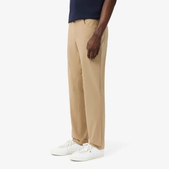 Slim-Fit-Chino-Hose aus Stretch