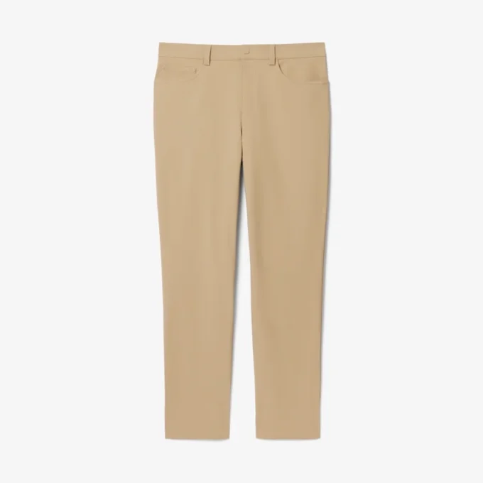 Slim-Fit-Chino-Hose aus Stretch