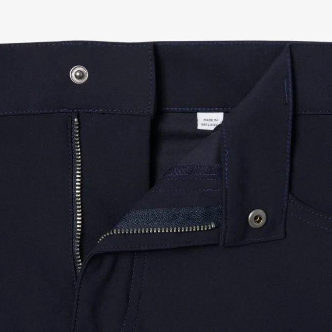 Slim-Fit-Chino-Hose aus Stretch