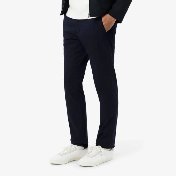 Slim-Fit-Chino-Hose aus Stretch-Twill