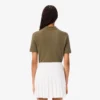 Slim-Fit-Golf-Poloshirt für Damen mit Temperaturregulierung