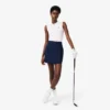Slim-Fit-Golf-Poloshirt für Damen mit UV-Schutz und Stretch