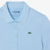 Slim-Fit-Golf-Poloshirt für Damen mit UV-Schutz und Stretch