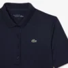 Slim-Fit-Golf-Poloshirt für Damen mit UV-Schutz und Stretch