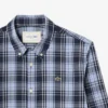 Slim-Fit-Hemd aus Stretch-Popeline mit Gingham-Print