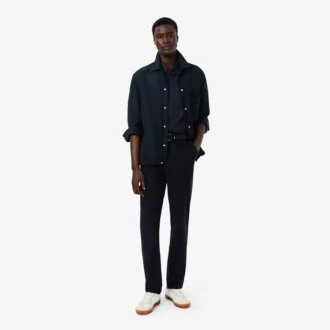 Slim-Fit-Hemd mit kurzen Ärmeln