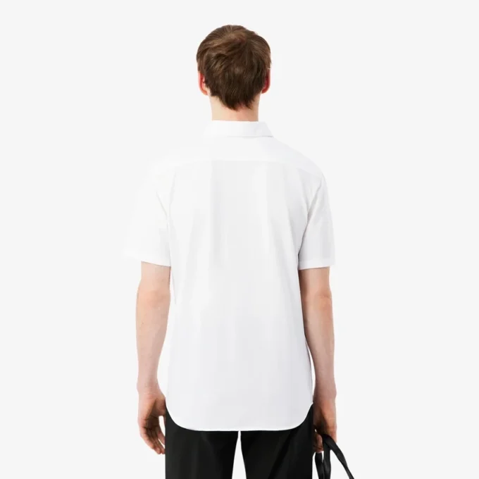 Slim-Fit-Hemd mit kurzen Ärmeln