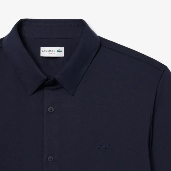 Slim-Fit-Hemd mit kurzen Ärmeln