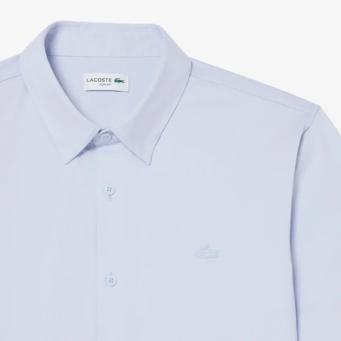 Slim-Fit-Hemd mit kurzen Ärmeln