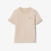 Slim-Fit-Monogram-T-Shirt für Damen