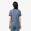 Slim-Fit-Monogramm-Poloshirt für Damen