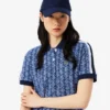 Slim-Fit-Monogramm-Poloshirt-Kleid für Damen