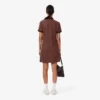 Slim-Fit-Monogramm-Poloshirt-Kleid für Damen