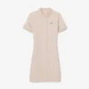 Slim-Fit-Monogramm-Poloshirt-Kleid für Damen