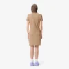 Slim-Fit-Stretch-Mini-Piqué-Poloshirt-Kleid für Damen