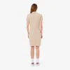 Slim-Fit-Stretch-Mini-Piqué-Poloshirt-Kleid für Damen
