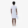 Slim-Fit-Stretch-Mini-Piqué-Poloshirt-Kleid für Damen