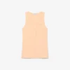 Slim Fit Tanktop aus gerippter Baumwolle