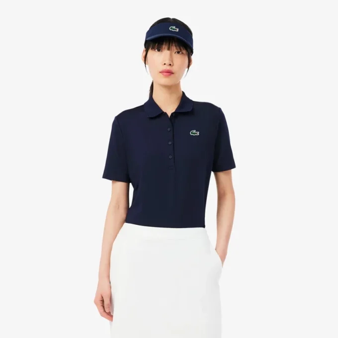 Slim Fit UV Protect Stretch Golf-Poloshirt