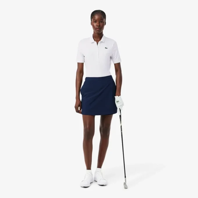 Slim Fit UV Protect Stretch Golf-Poloshirt