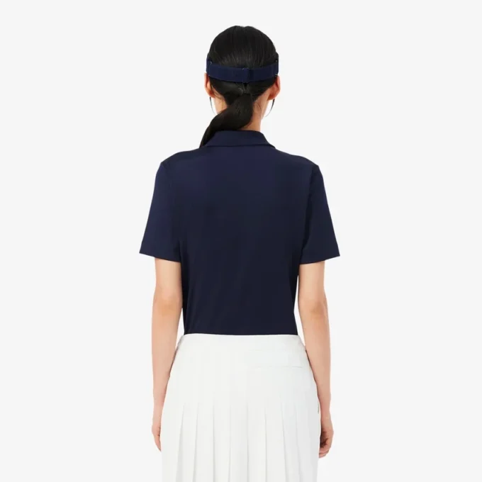 Slim Fit UV Protect Stretch Golf-Poloshirt