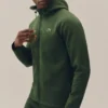 Sport-Stretch-Hoodie mit Reißverschluss