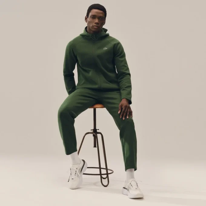 Sport-Stretch-Hoodie mit Reißverschluss