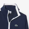 Sport-Sweatshirt aus Interlock-Piqué mit Reißverschluss