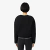 Sport-Sweatshirt für Damen mit Kontrastbesatz