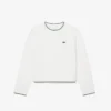 Sport-Sweatshirt für Damen mit Kontrastbesatz