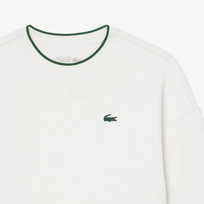 Sport-Sweatshirt für Damen mit Kontrastbesatz