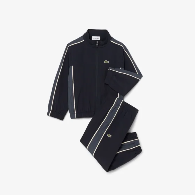 Sportlicher Colorblock-Trainingsanzug