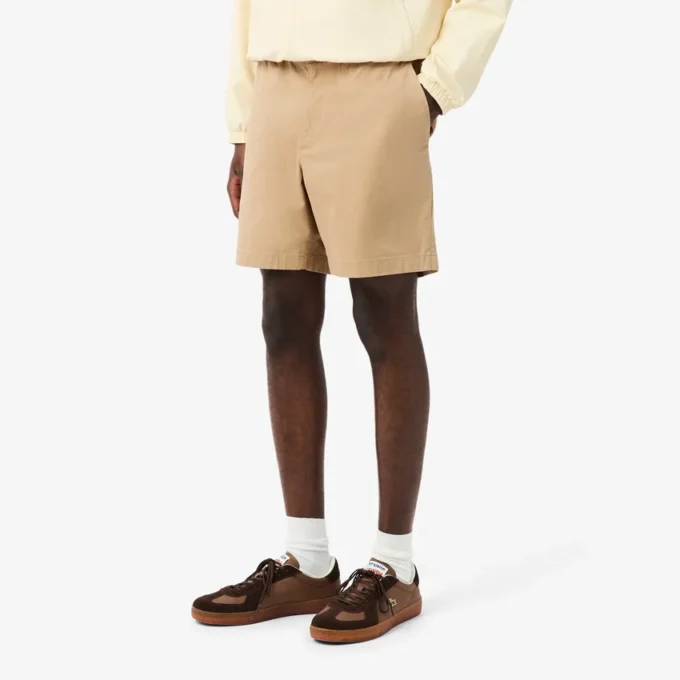 Stretch-Baumwollshorts in Regular Fit