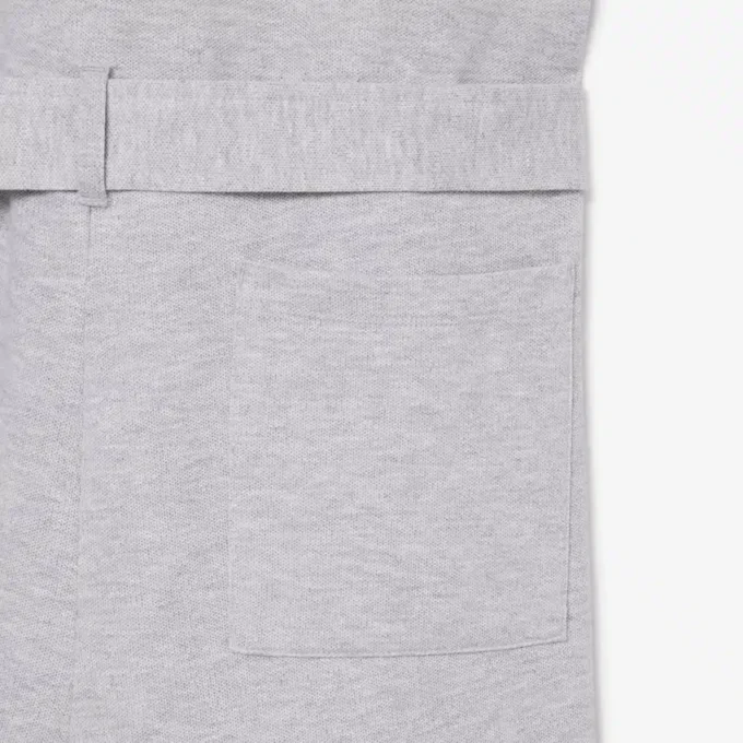 Stretch-Piqué-Playsuit mit Polokragen