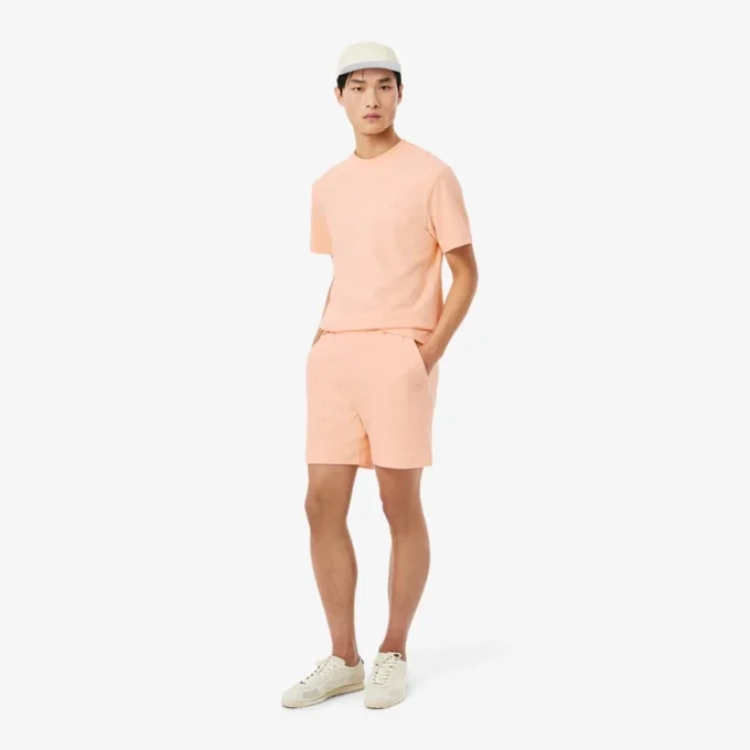 Strukturierte Jersey-Shorts